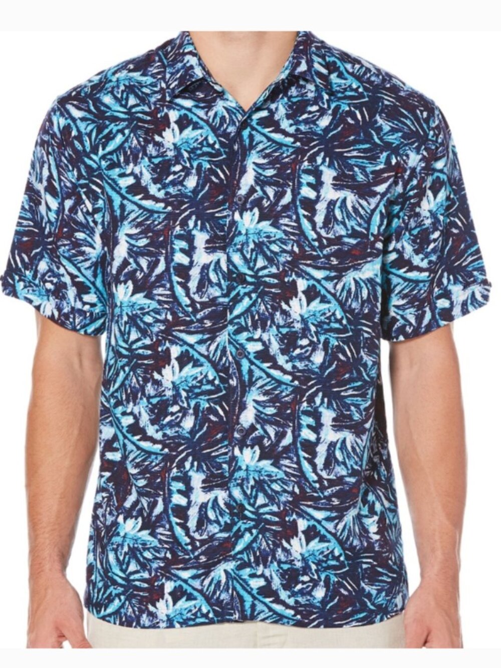 CUBAVERA MEN'S TROPICAL SHIRT- L - Picture 4 of 5